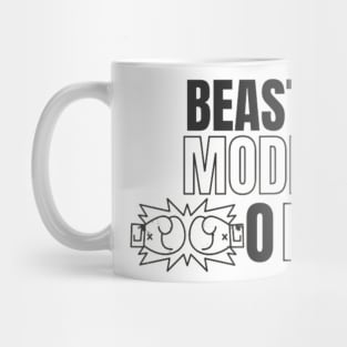 beast mode on Mug